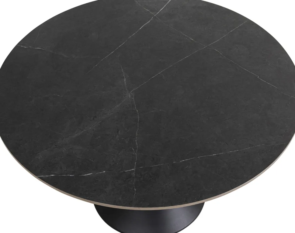 Tisch Grande Possibilita Schwarz Ø120cm