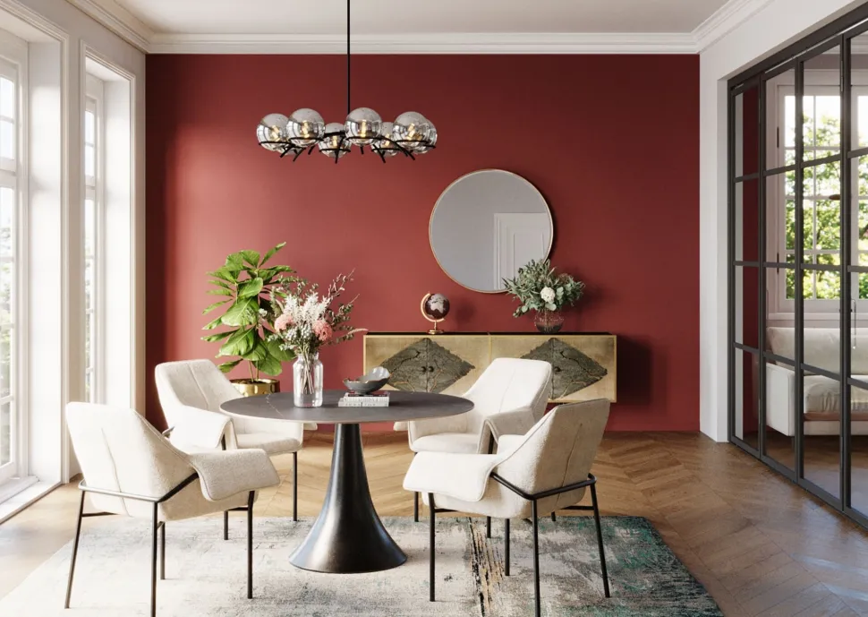 Tisch Grande Possibilita Schwarz Ø120cm