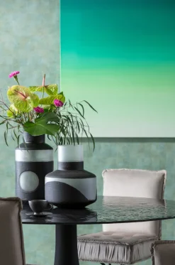 Tisch Grande Possibilita Schwarz Bubble Ø150cm