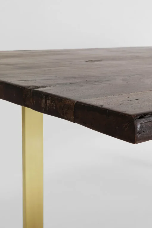 Tisch Harmony Dunkel Brass 180x90