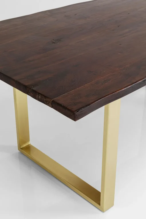 Tisch Harmony Dunkel Brass 180x90
