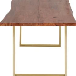 Tisch Harmony Dunkel Brass 180x90