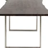 Tisch Harmony Dunkel Chrom 180x90