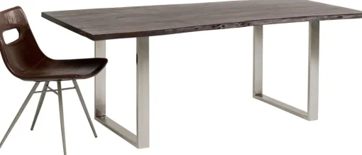 Tisch Harmony Dunkel Chrom 180x90