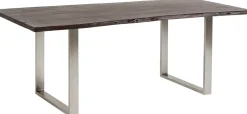 Tisch Harmony Dunkel Chrom 180x90