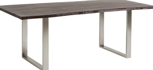 Tisch Harmony Dunkel Chrom 180x90