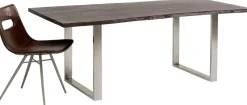 Tisch Harmony Dunkel Chrom 160x80