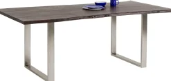 Tisch Harmony Dunkel Chrom 160x80