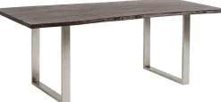 Tisch Harmony Dunkel Chrom 160x80