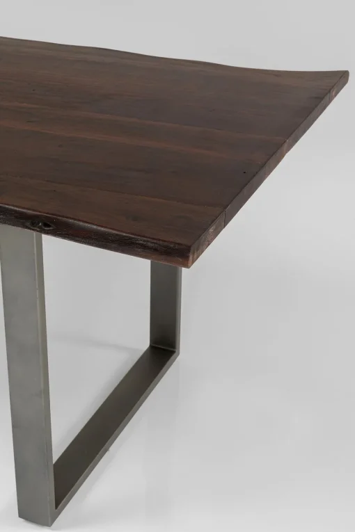 Tisch Harmony Dunkel Rohstahl 180x90