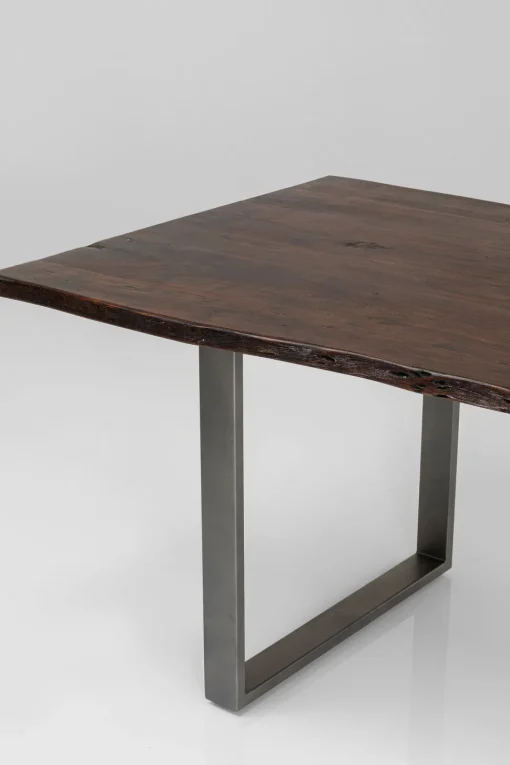 Tisch Harmony Dunkel Rohstahl 180x90