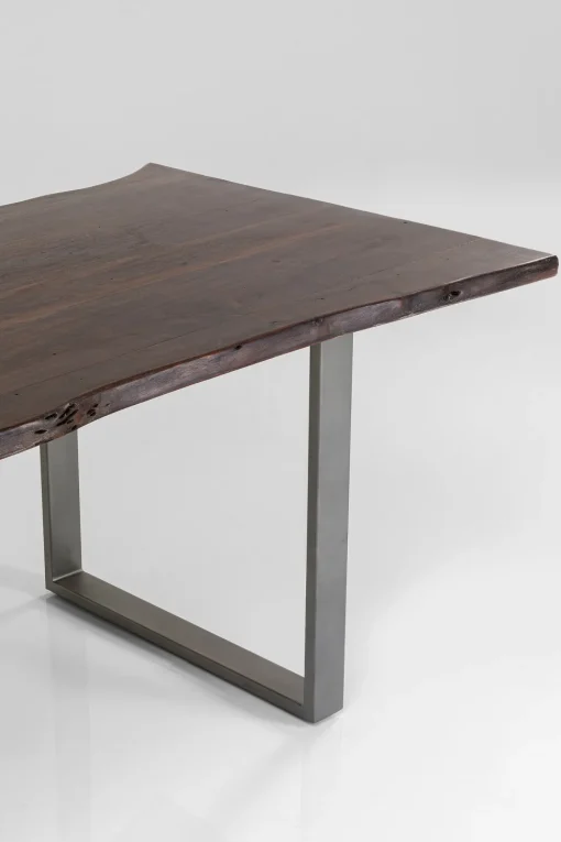 Tisch Harmony Dunkel Rohstahl 180x90