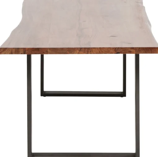 Tisch Harmony Dunkel Rohstahl 180x90