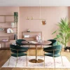 Tisch Invitation Set Walnuss Brass Ø90cm