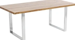 Tisch Jackie Eiche Chrom 200x100