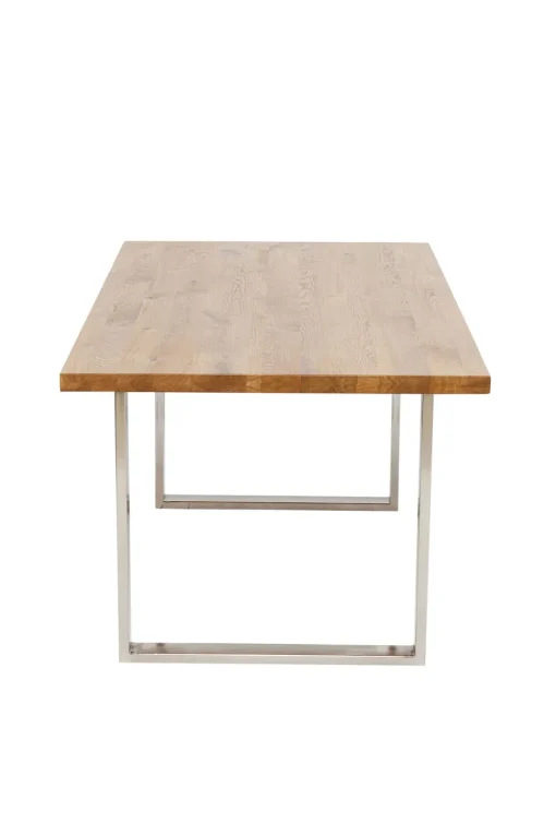 Tisch Jackie Eiche Chrom 200x100