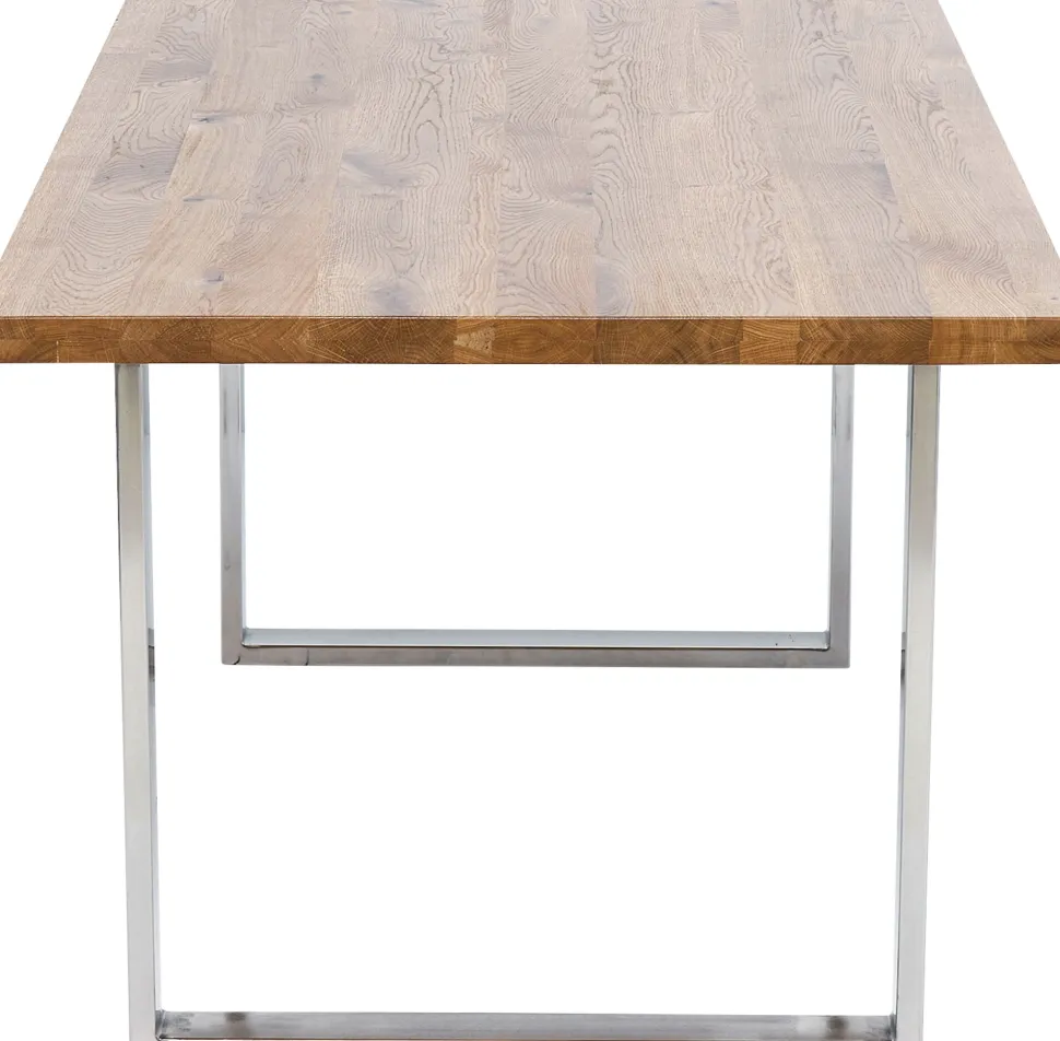 Tisch Jackie Eiche Chrom 160x80