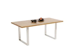 Tisch Jackie Eiche Chrom 160x80