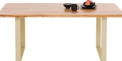Tisch Jackie Eiche Messing 160x80