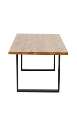 Tisch Jackie Eiche Schwarz 200x100