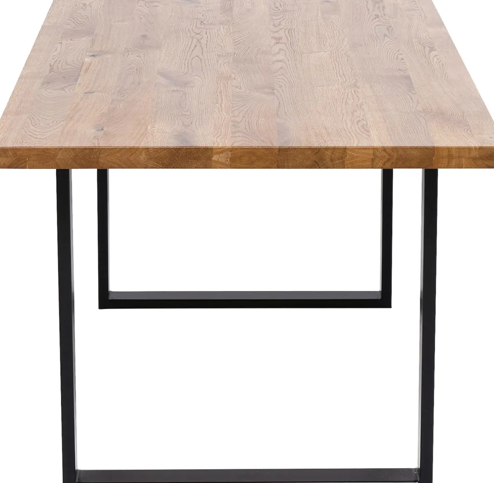 Tisch Jackie Eiche Schwarz 160x80