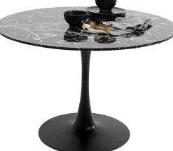 Tisch Schickeria Marmor Schwarz 110cm