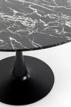 Tisch Schickeria Marmor Schwarz 110cm