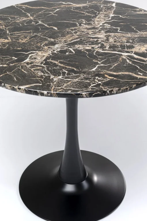 Tisch Schickeria Marmor Schwarz 80cm