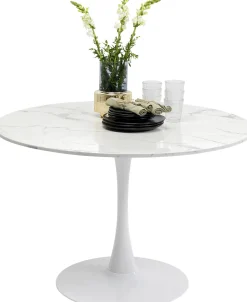 Tisch Schickeria Marmor Weiß Ø110cm