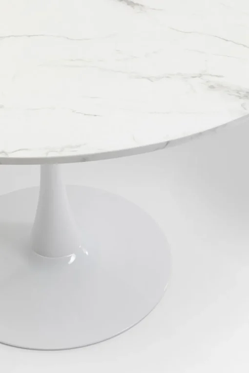 Tisch Schickeria Marmor Weiß Ø110cm