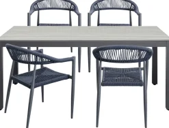 Tisch Sorrento Grau180x90cm