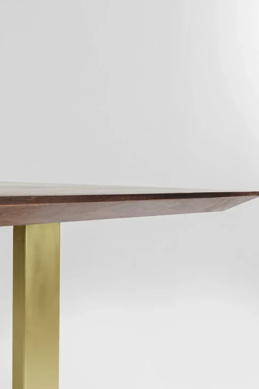 Tisch Symphony Dunkel Brass 180x90