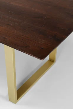 Tisch Symphony Dunkel Brass 180x90