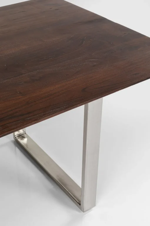 Tisch Symphony Dunkel Chrom 160x80