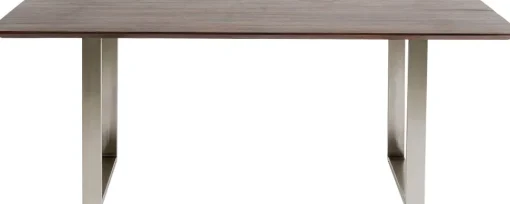 Tisch Symphony Dunkel Chrom 160x80
