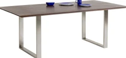 Tisch Symphony Dunkel Chrom 160x80