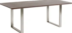 Tisch Symphony Dunkel Chrom 160x80