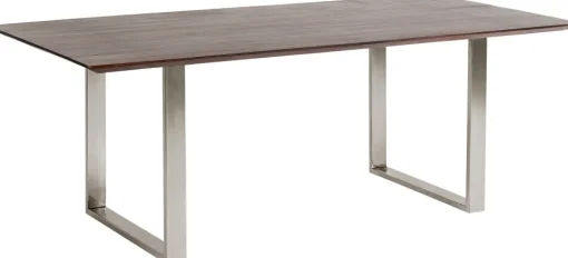 Tisch Symphony Dunkel Chrom 160x80