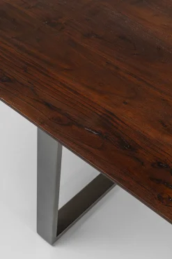 Tisch Symphony Dunkel Rohstahl 180x90