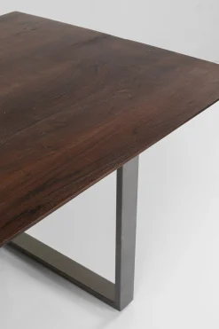Tisch Symphony Dunkel Rohstahl 180x90