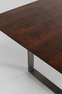 Tisch Symphony Dunkel Rohstahl 180x90