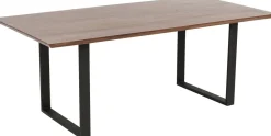 Tisch Symphony Dunkel Rohstahl 180x90