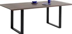 Tisch Symphony Dunkel Schwarz 160x80