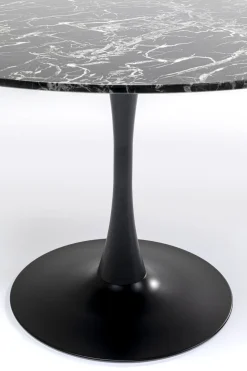 Tisch Veneto Marmor Schwarz Ø110cm