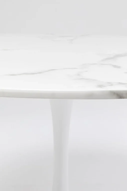 Tisch Veneto Marmor Weiß Ø110cm