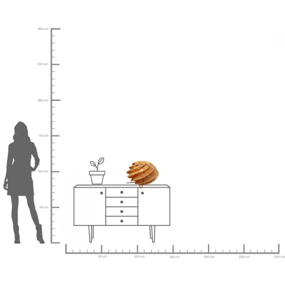 Tischleuchte Aloha Whirl 40cm