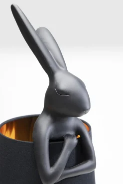 Tischleuchte Animal Rabbit Matt Schwarz 68cm