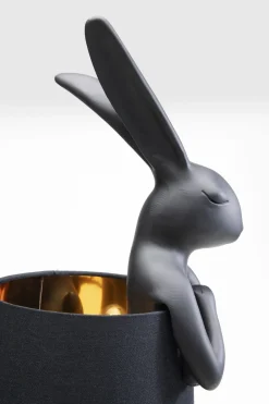 Tischleuchte Animal Rabbit Matt Schwarz 68cm