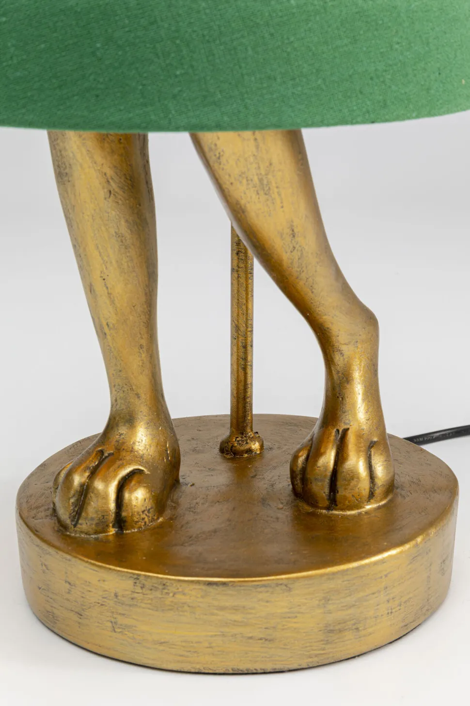 Tischleuchte Animal Rabbit Gold/Grün 68cm