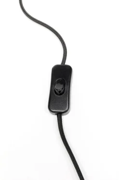 Tischleuchte Cloudy Oval Pflaume 49cm